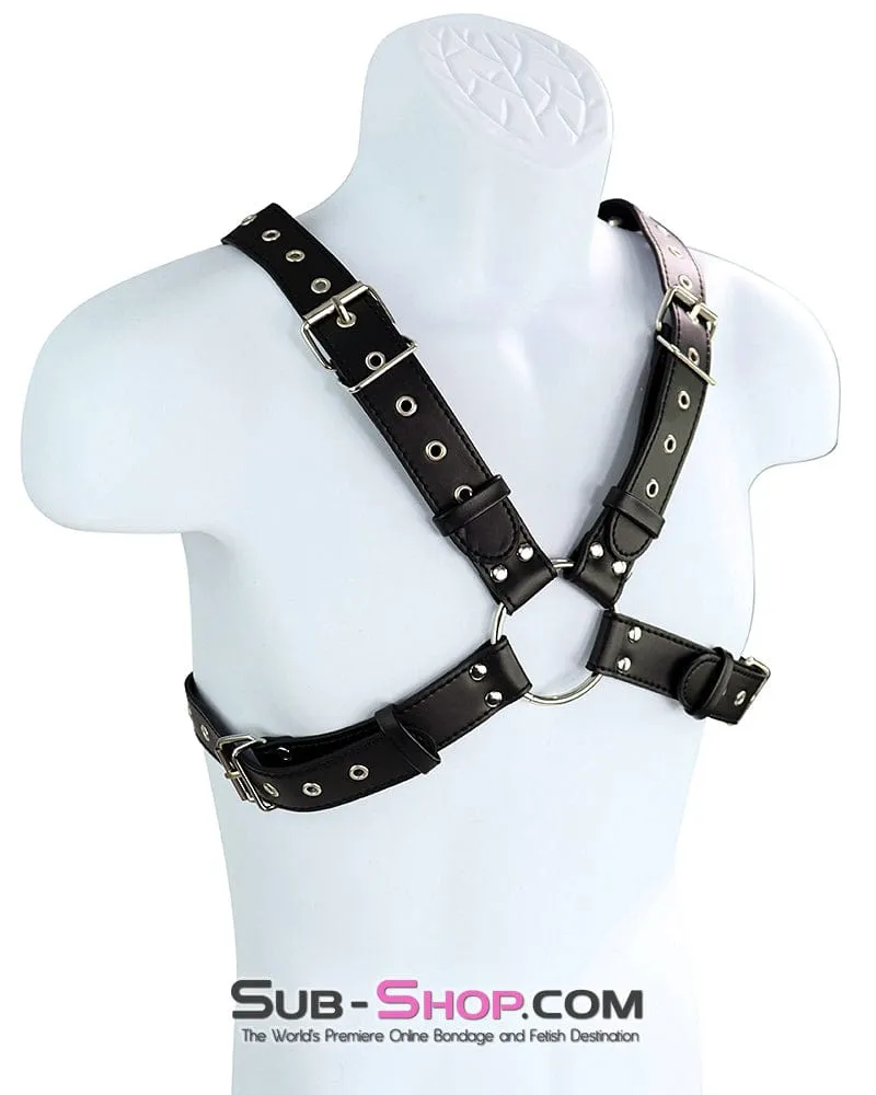 0789DL      Man's Sexy Bondage Chest Harness