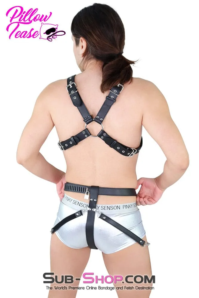 0789DL      Man's Sexy Bondage Chest Harness