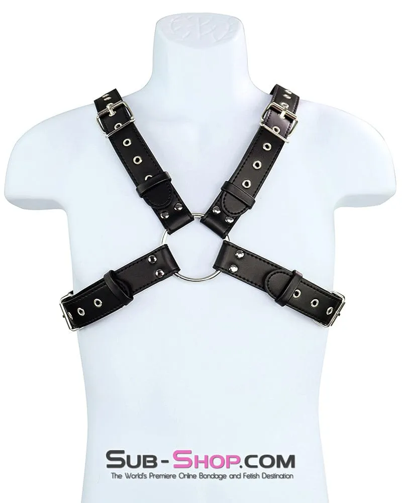 0789DL      Man's Sexy Bondage Chest Harness