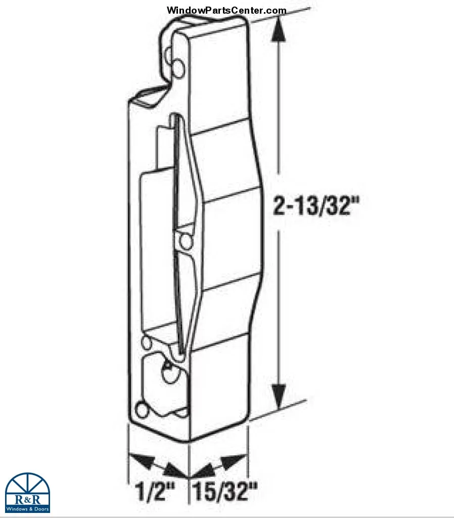 308 Clutch Shoe - for Compression Tilt Jamb Liner