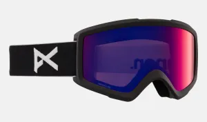 Anon Helix 2.0 Goggles & Spare Lens 2024 Black / Perceive Sun Red Lens