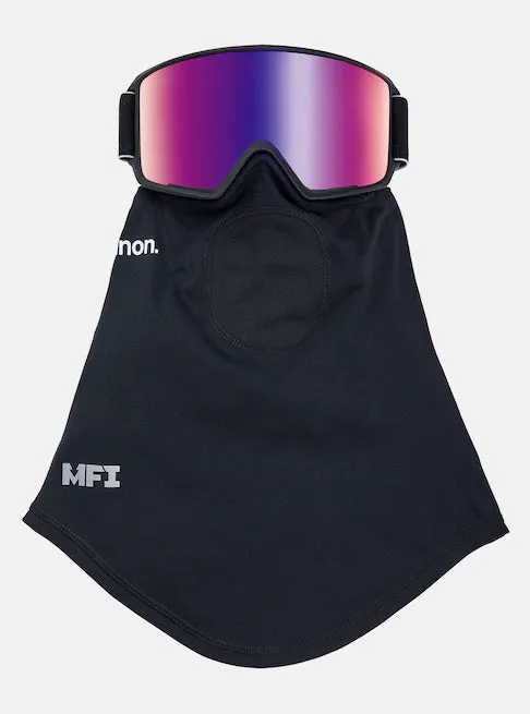 Anon M3 Goggles & MFI Face Mask & Spare Lens Low Bridge Fit 2024 Black / Perceive Sun Red Lens