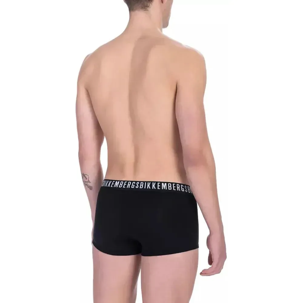 Bikkembergs Black Cotton Men's Trunk