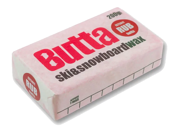 Butta Rub On Snowboard & Ski Wax