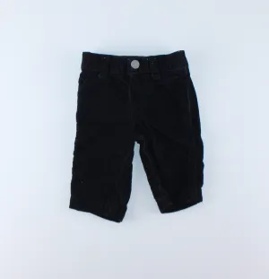 CARTERS BLACK THIN CORDUROY PANTS NEWBORN PRE-LOVED