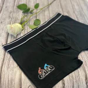 Cycling Duo - Mens Boxer Shorts