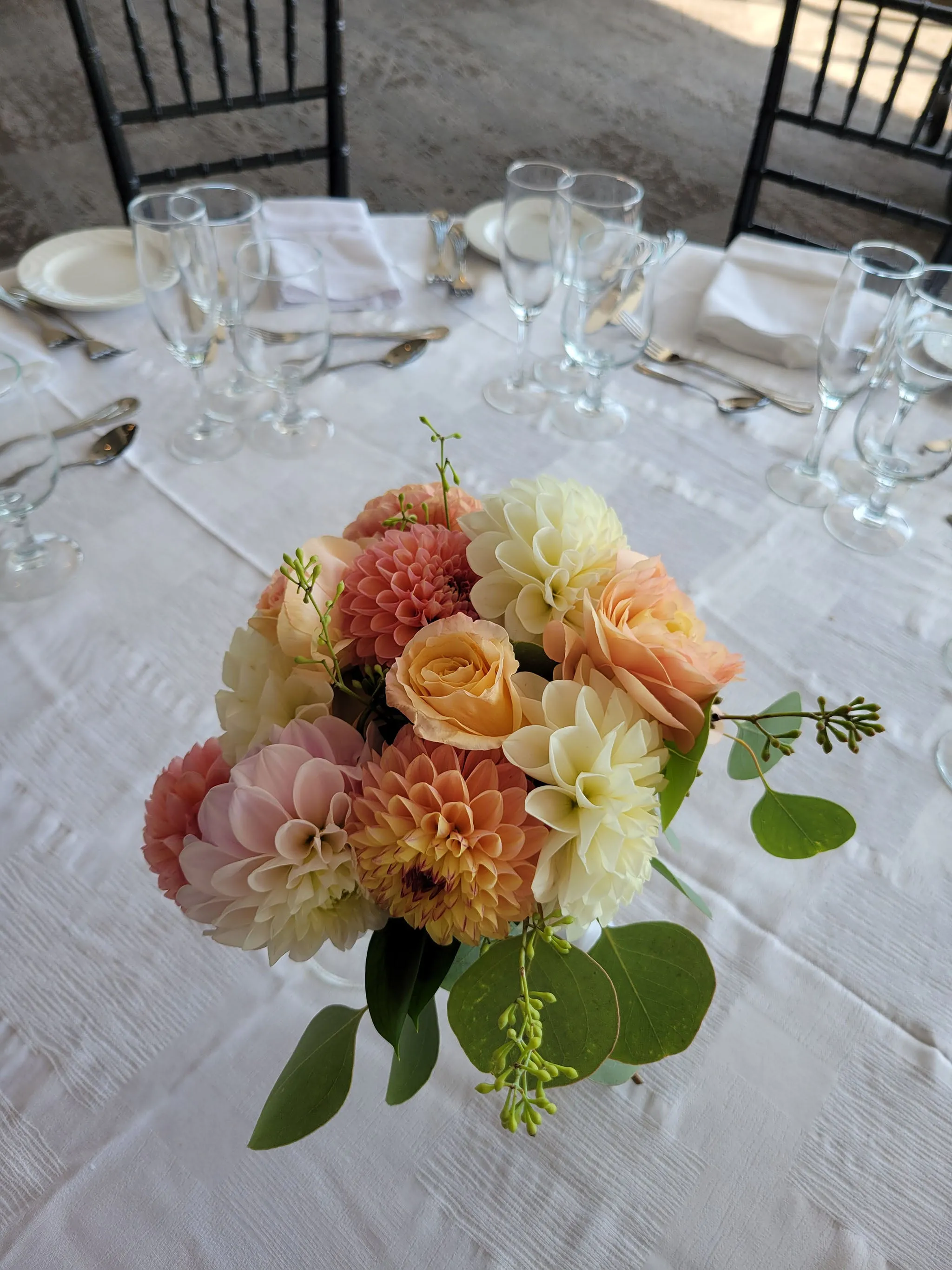 Dahlia Centerpiece