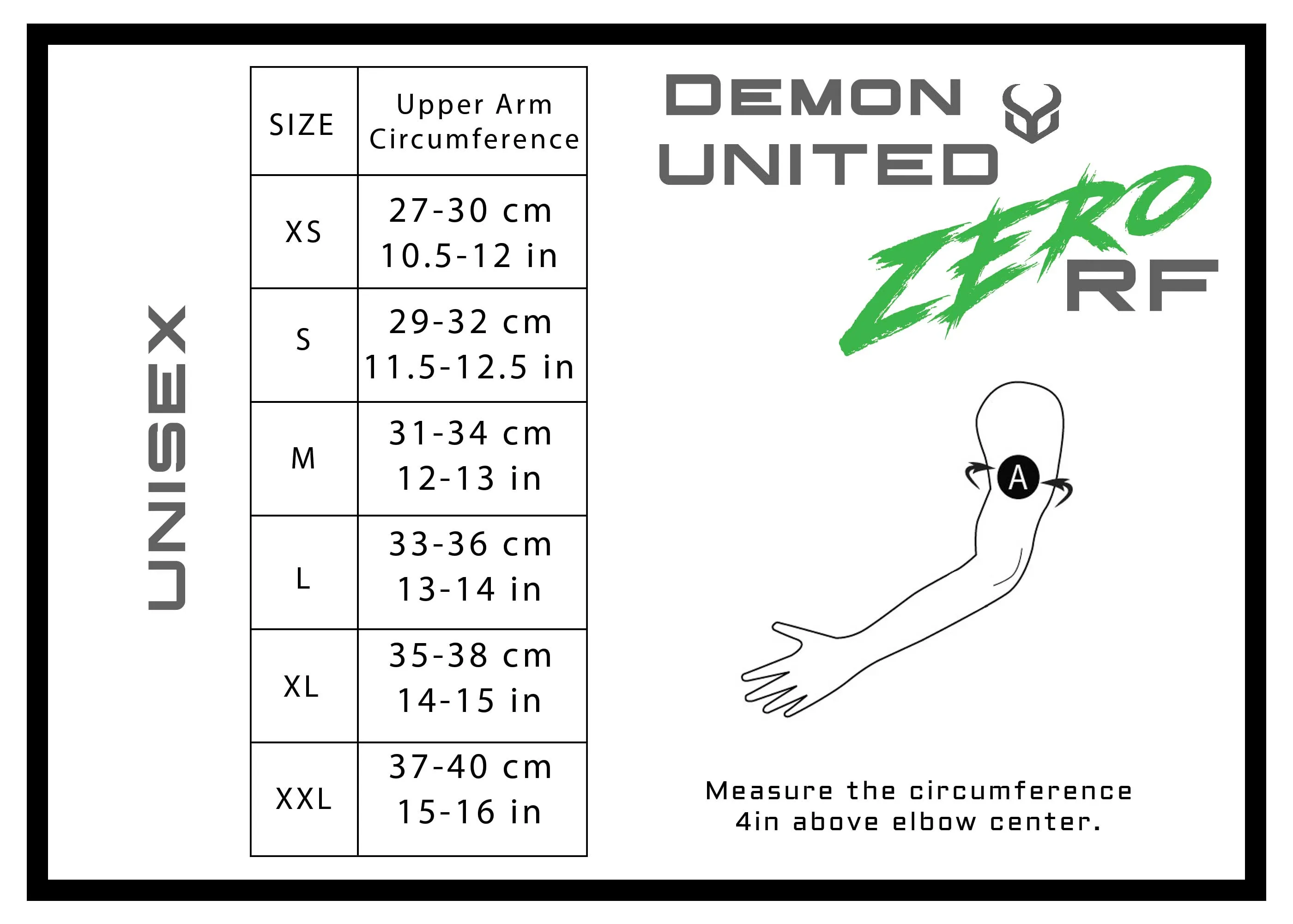 Demon Zero RF D3O Ski and Snowboard Elbow Pads (Youth through Adult sizes)