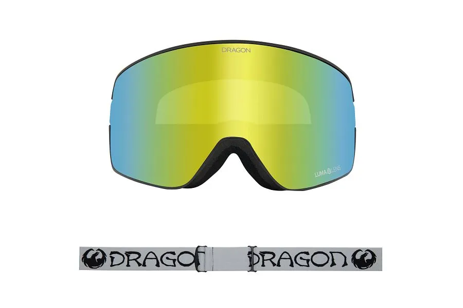 Dragon NFX2 Snow Goggles 2024 Classic Grey / Lumalens Gold Ion   Lumalens Amber