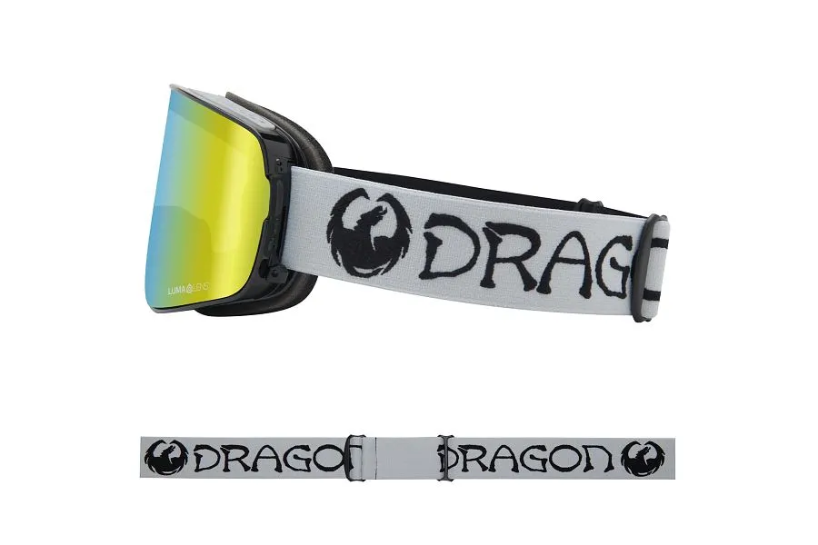 Dragon NFX2 Snow Goggles 2024 Classic Grey / Lumalens Gold Ion   Lumalens Amber