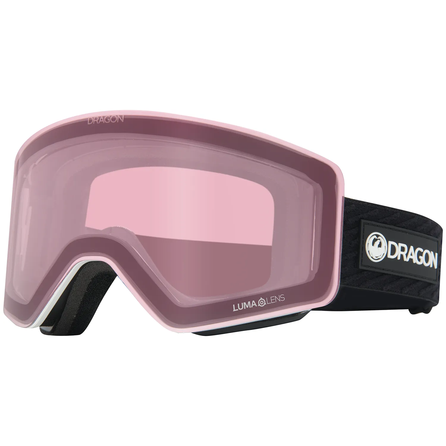 Dragon R1 OTG Snow Goggles 2024 Icon Red/ Lumalens Red Ion   Lumalens Light Rose