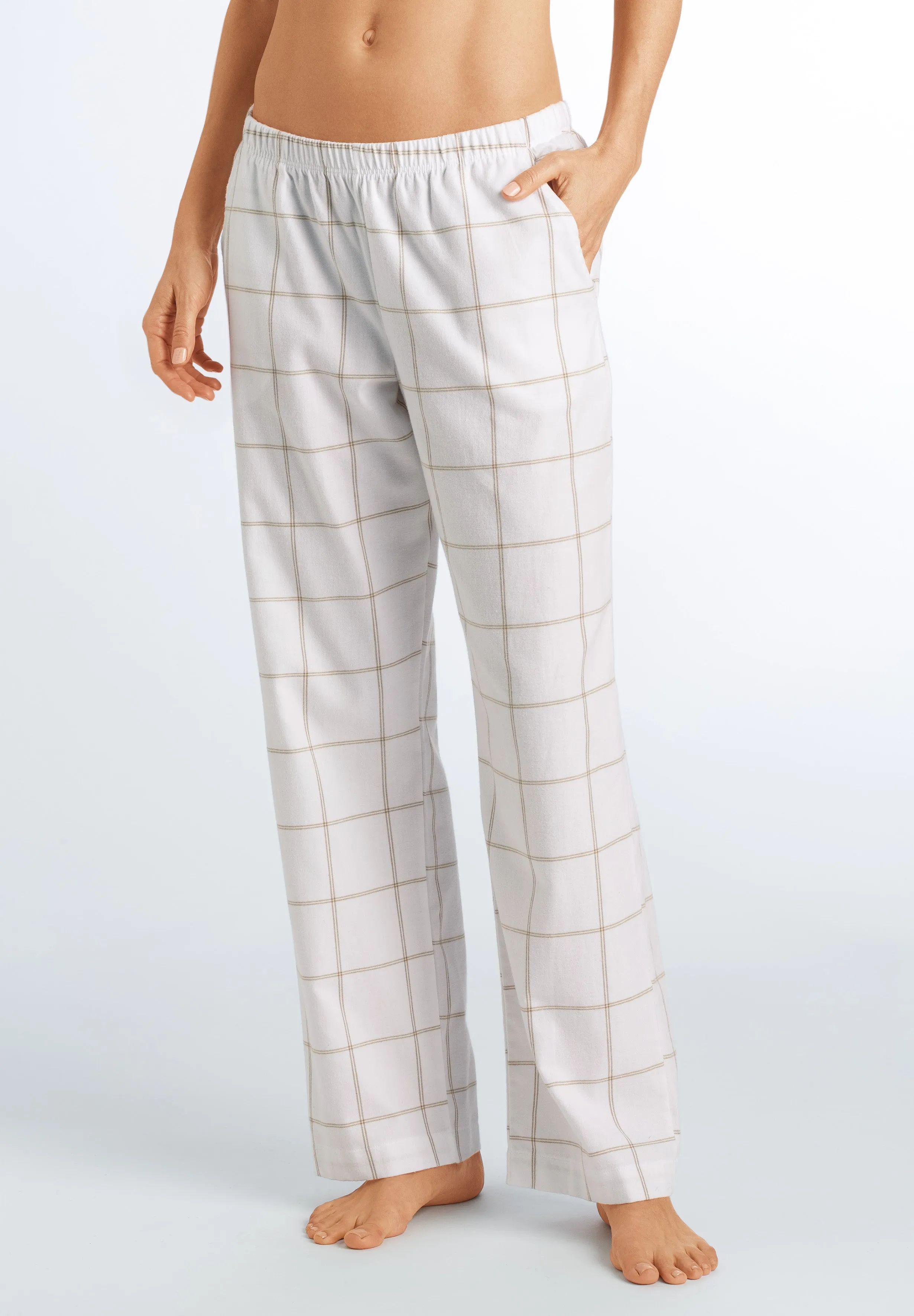 Edda Pants | Cinnamon Check 76656-2064