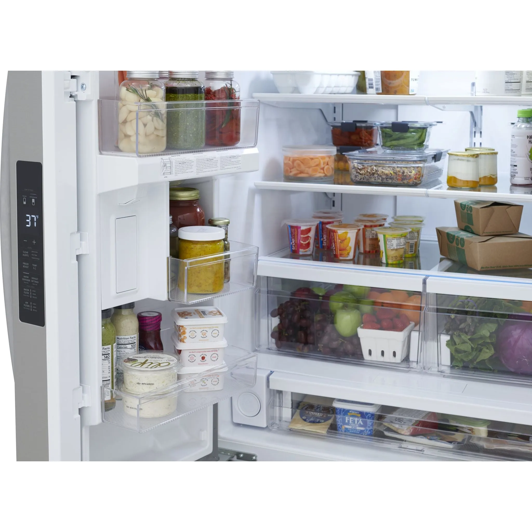 Frigidaire French Door Fridge (FRFN2813AF) - SmudgeProof Stainless Steel