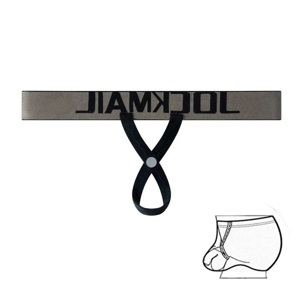 Jockmail FTM Wear Open Suspensory Stretch Cotton Strap Underwear Packer Harness-JM18