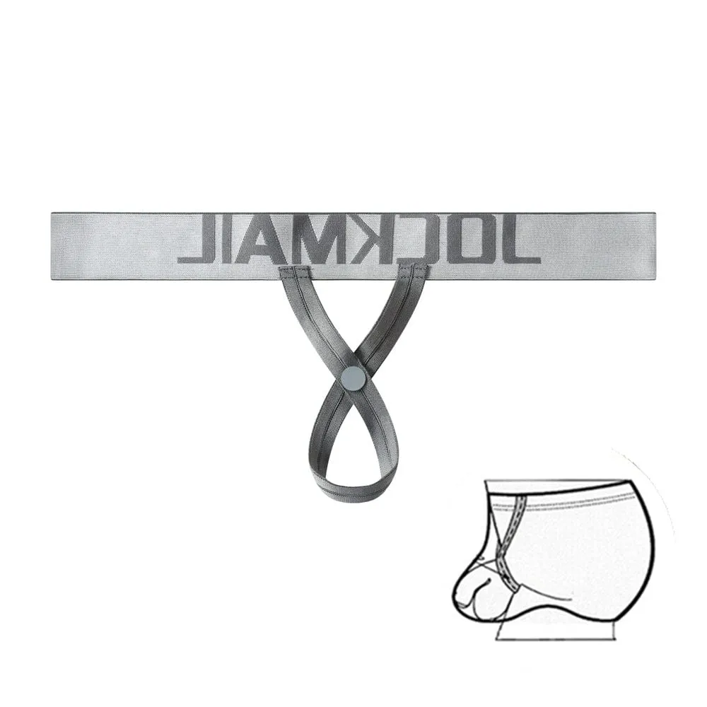 Jockmail FTM Wear Open Suspensory Stretch Cotton Strap Underwear Packer Harness-JM18