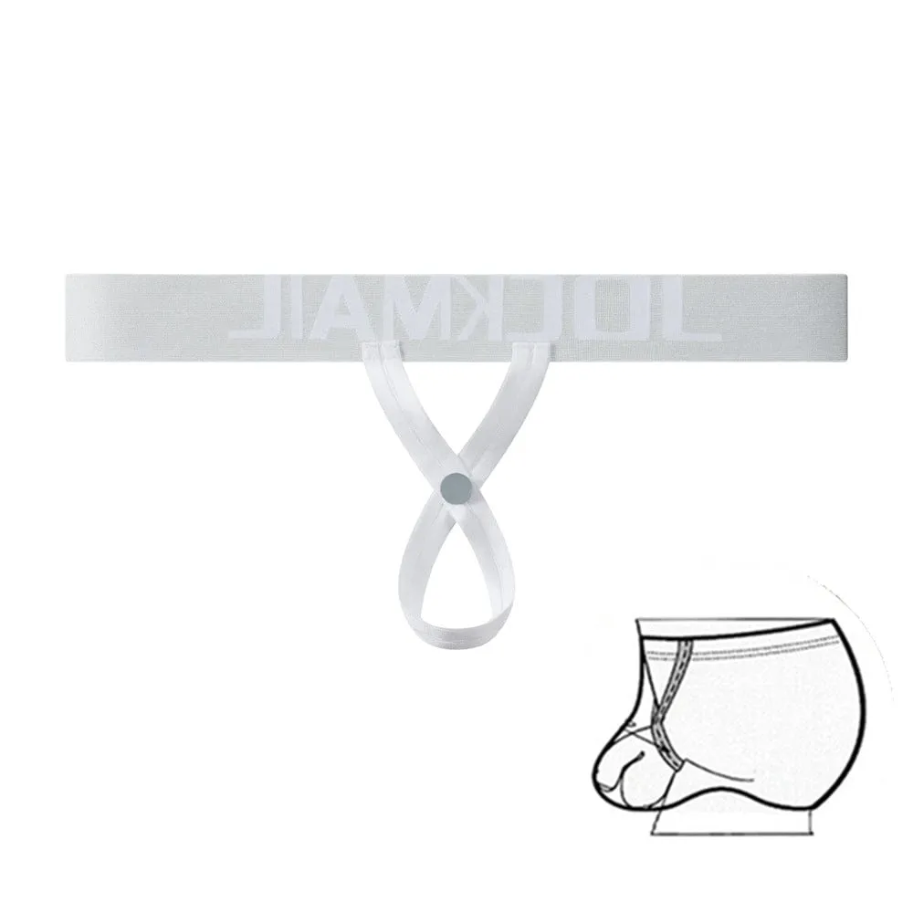 Jockmail FTM Wear Open Suspensory Stretch Cotton Strap Underwear Packer Harness-JM18