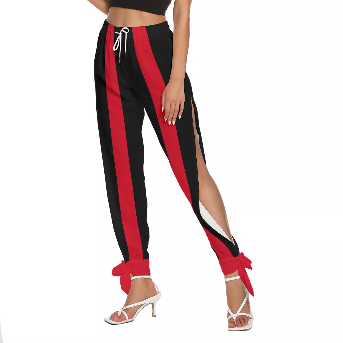 MOPAR BOOP  Side Seam Cutout Pants With Bottom Strap