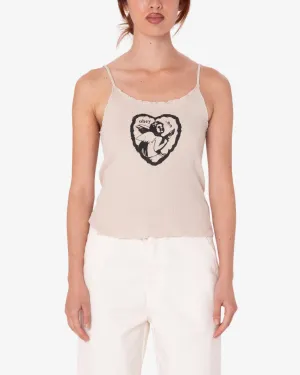 Obey LOVE NOTE DREY TANK TOP - CLAY