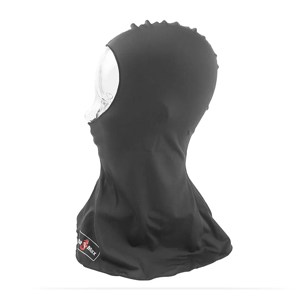 Open Box ScubaMax UV50 Spandex Hood for Warm Water Scuba Diving - Black