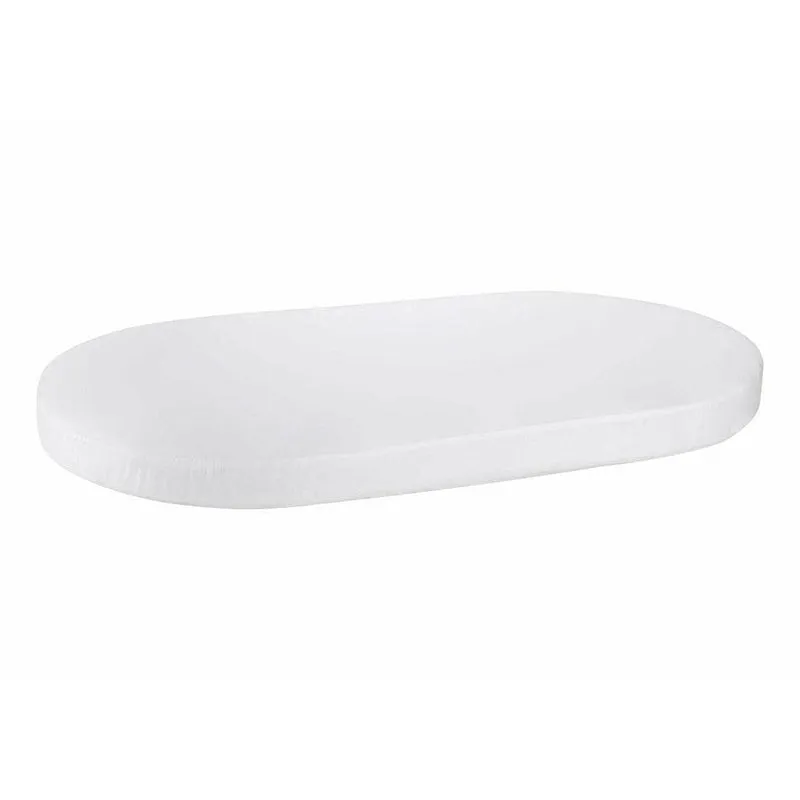 Oval Cot Jersey Cotton Fitted Sheet