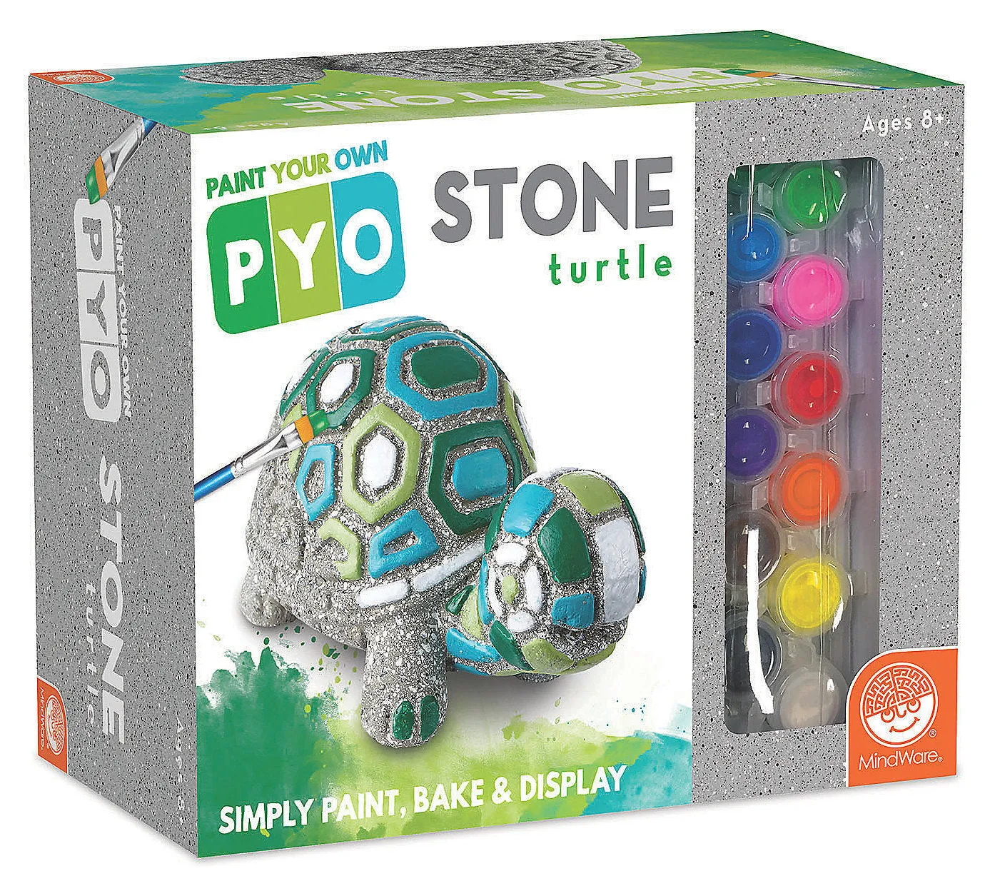 Paint Your Own Stone Turtle