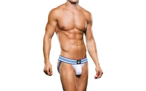 Prowler Open Back Jock Blue/White