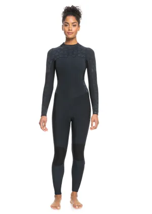 Roxy Womens Swell Series 3/2mm Back Zip Steamer Wetsuit