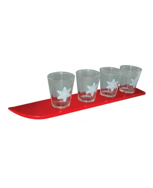 Ski Shot Glass Set - Set of 4