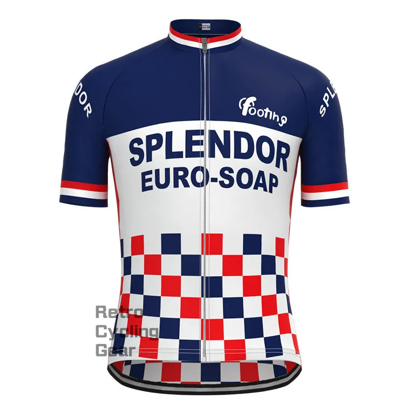 SPLENDOR Speckle Retro Short Sleeve Cycling Kit