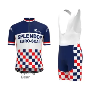 SPLENDOR Speckle Retro Short Sleeve Cycling Kit