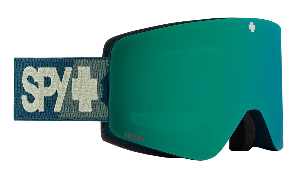 Spy Marauder Goggles Seafoam / Happy Bronze Turquoise Mirror   Spare Lens