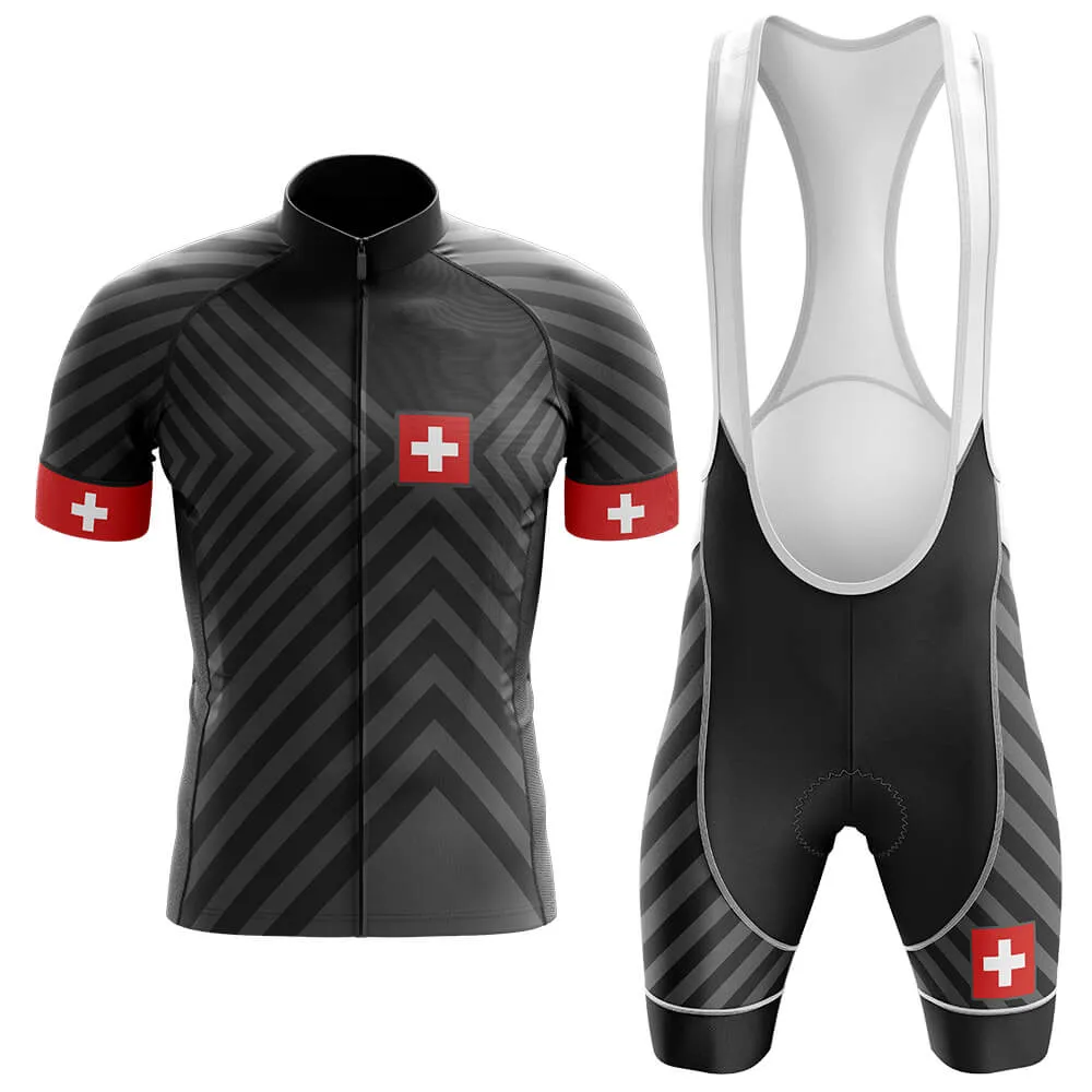 Switzerland V13 - Black - Men's Cycling Kit