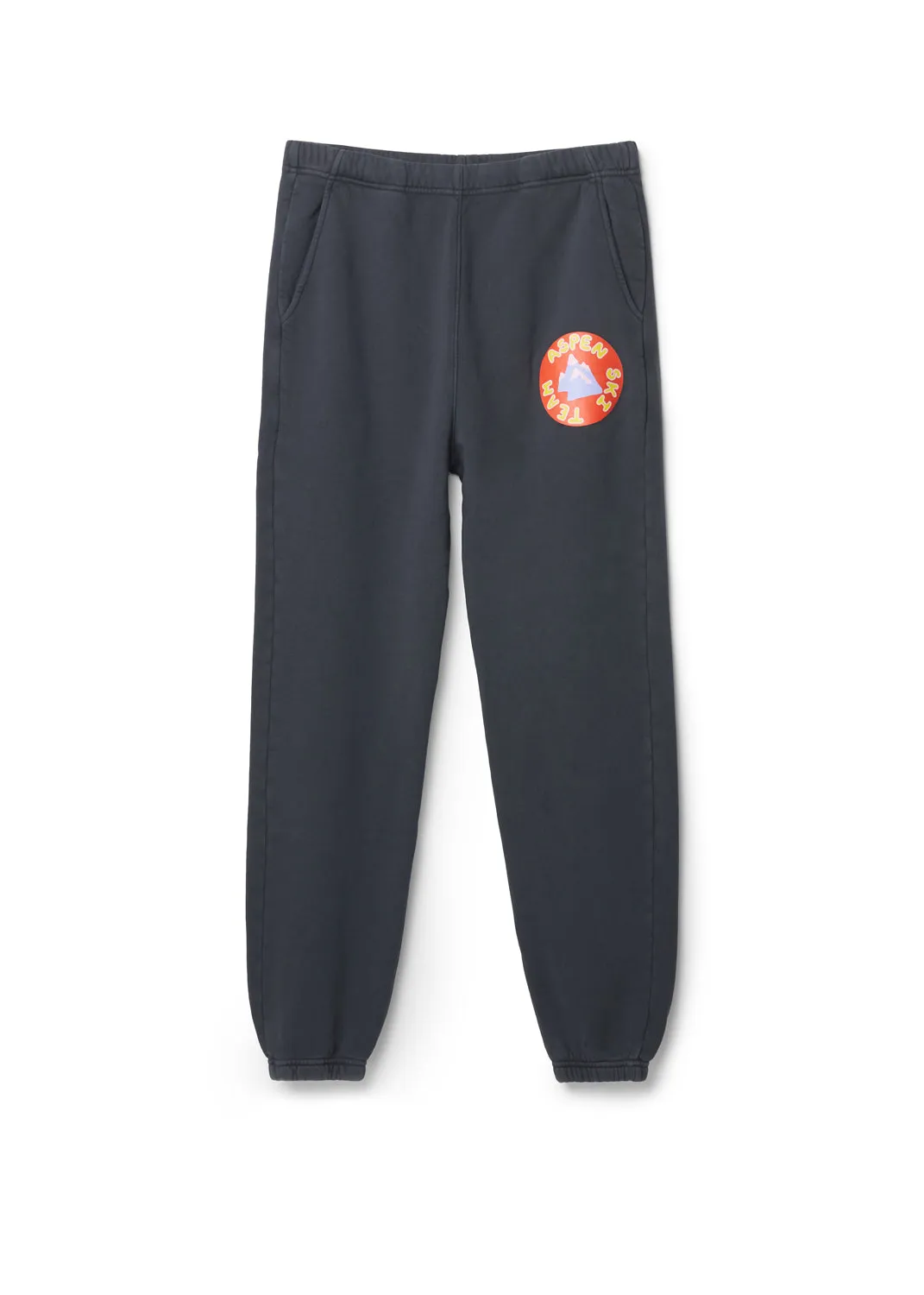 The Haas Brothers Ski Team Adult Unisex Sweatpant in Black