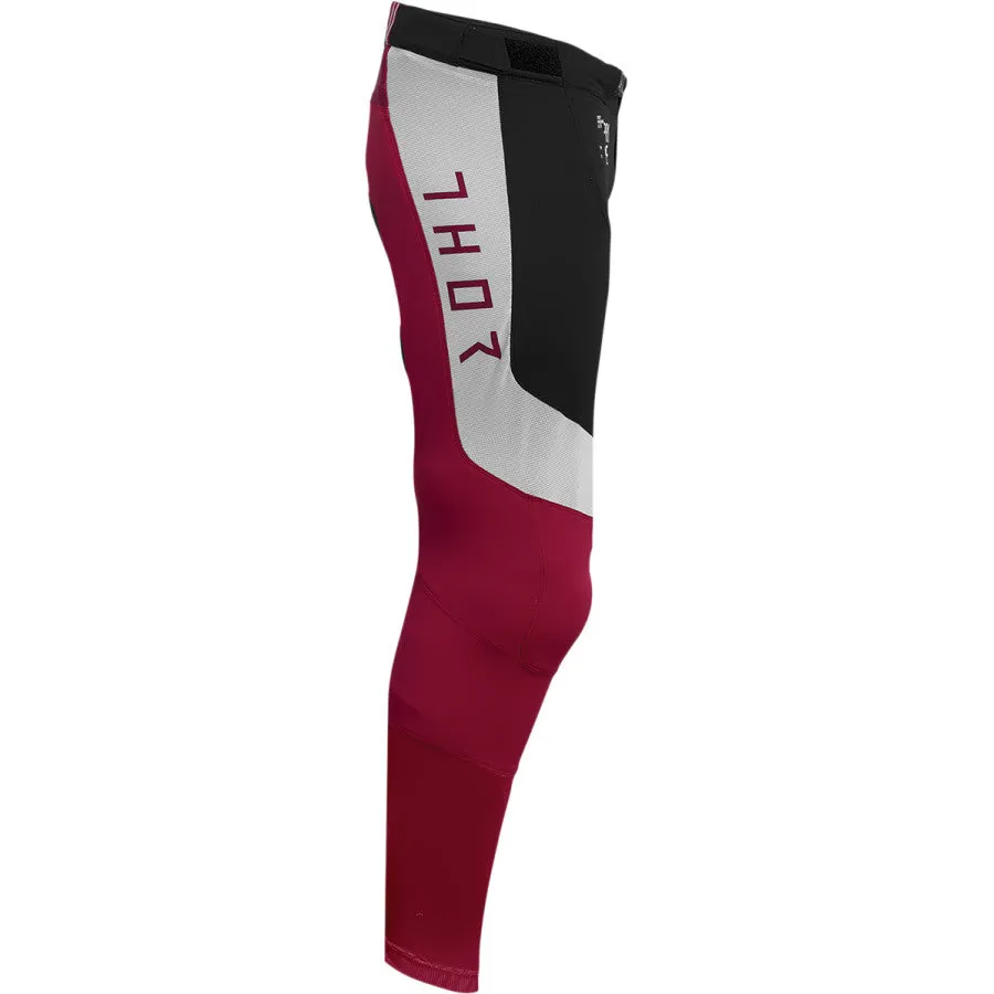 Thor Prime Strike Vintage White/Maroon Pants