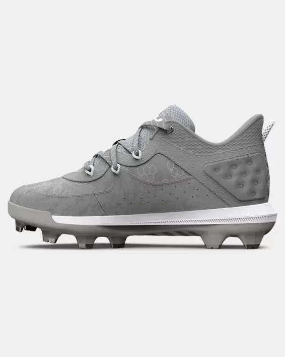 Under Armour Harper 8 TPU Cleat Youth - Grey