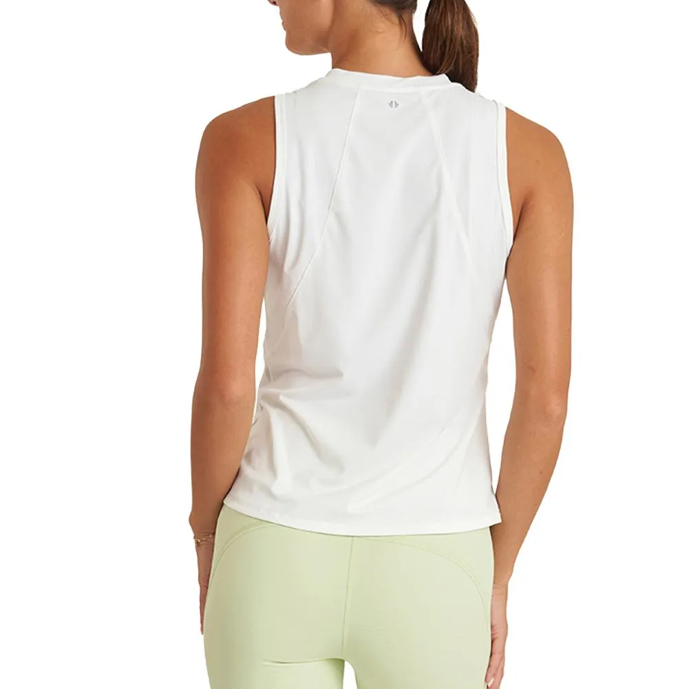 Women`s Performance Tennis Tank White